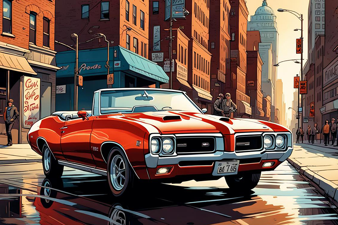 1969 Pontiac GTO – Harmony In Pixels